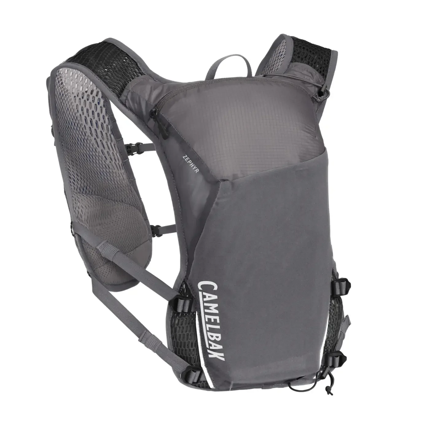 Camelbak Zephyr Vest 1L Running Hydration Pack - Castlerock Grey / Black - Image 3