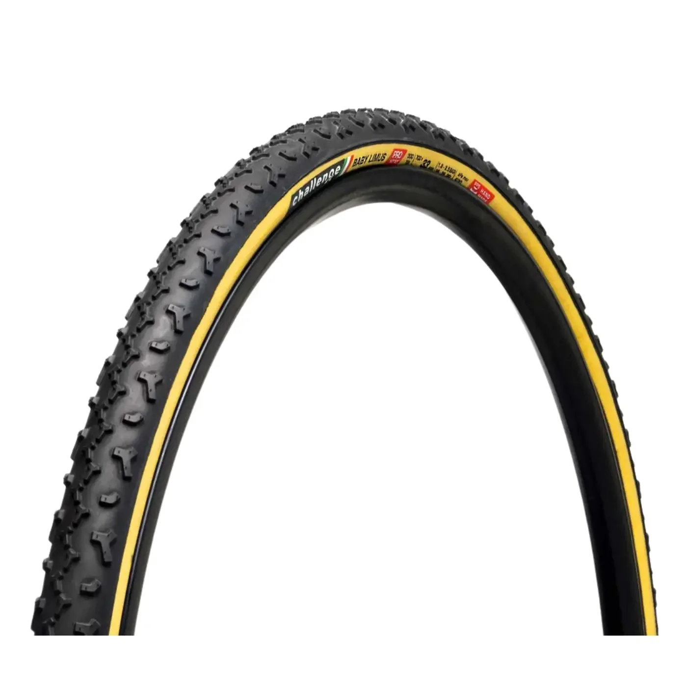 Challenge Baby Limus Pro Clincher Tire - 700x33 | Tan