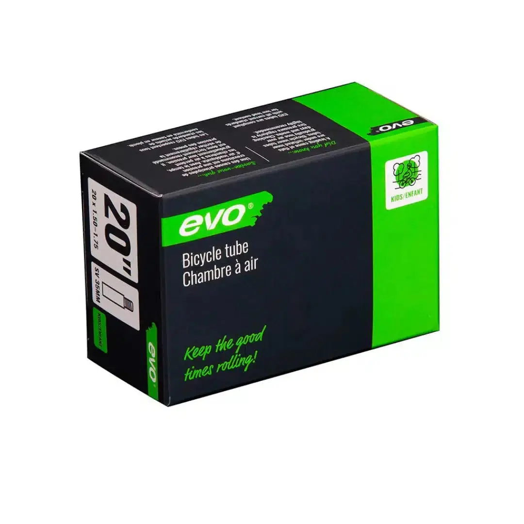 EVO Bicycle Tube - 20 x 1.5 - 1.75" | 48mm Schrader Valve