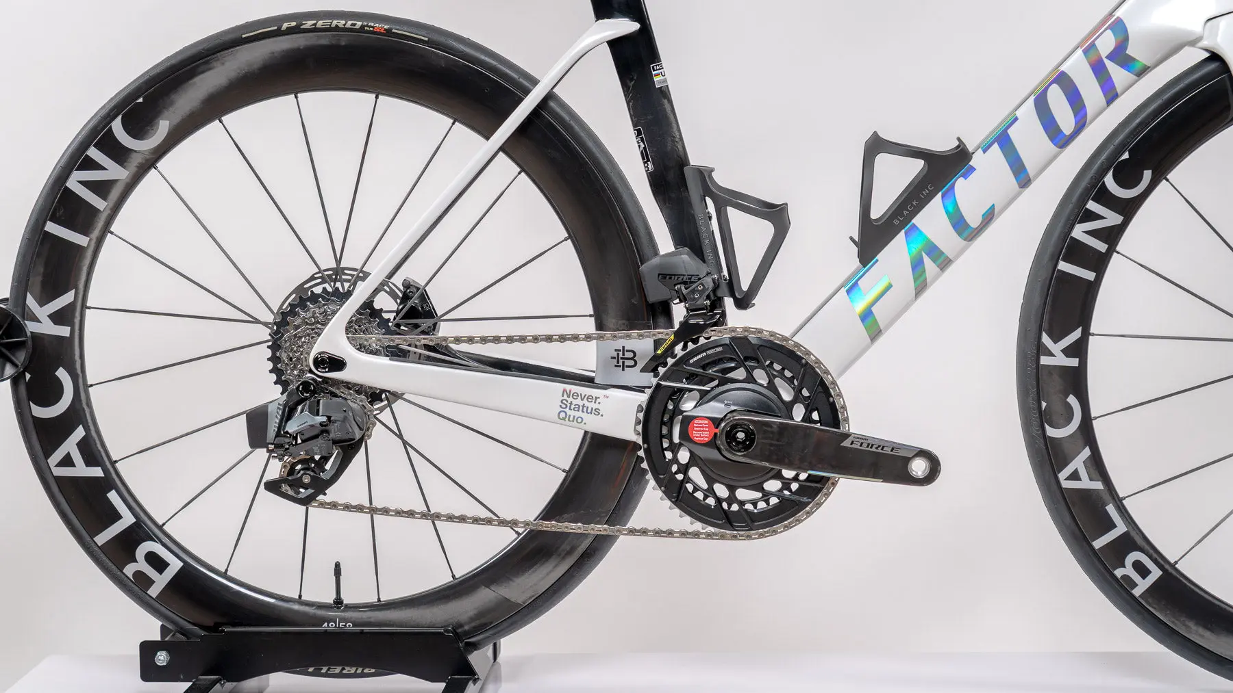 Factor Ostro VAM - White Chrome | 58cm | Custom - Image 2