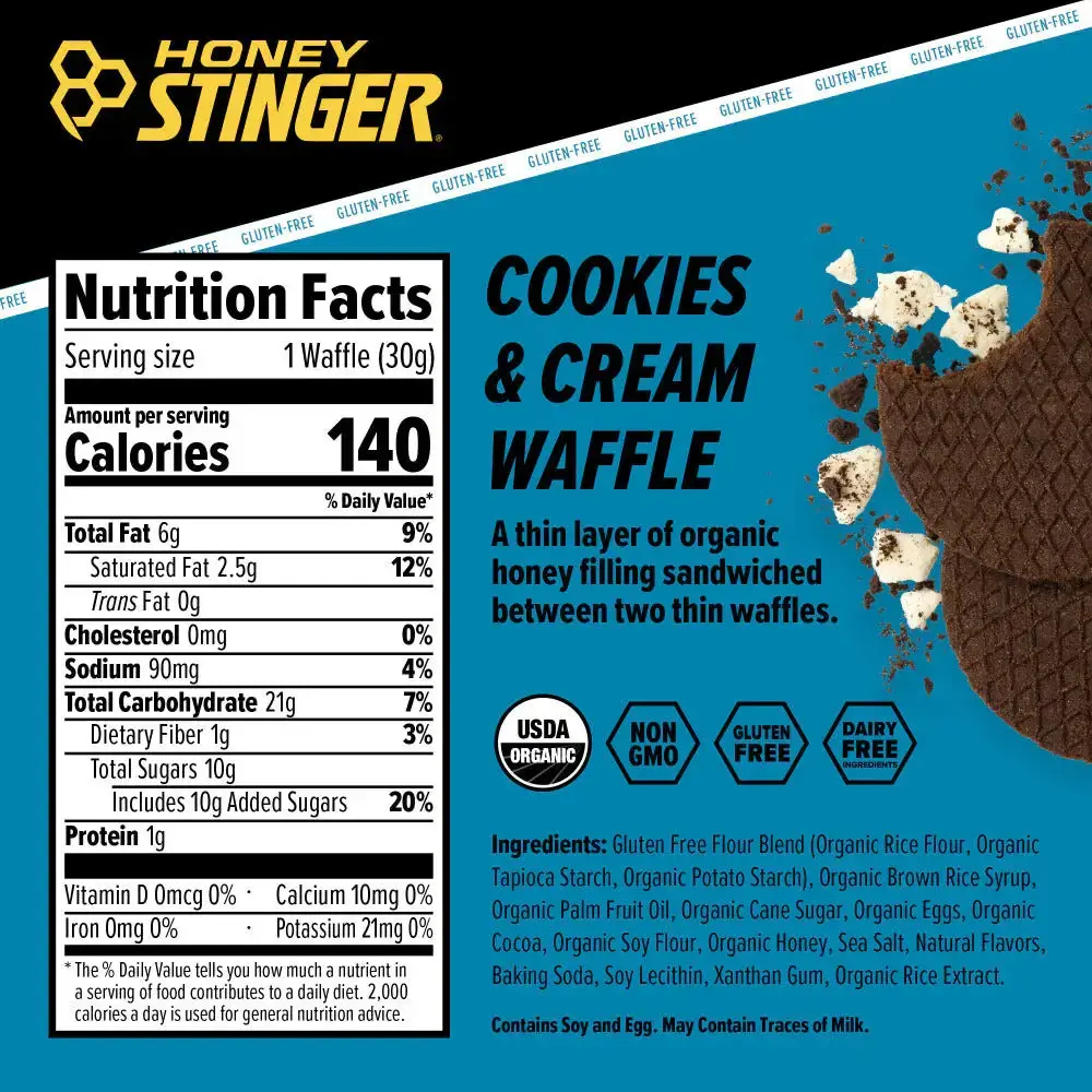 Honey Stinger Gluten-Free Waffle - Individual - Image 4