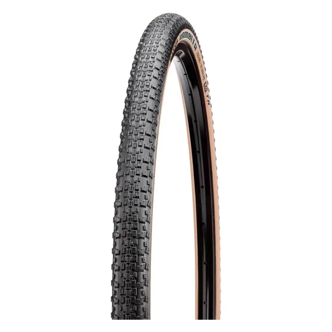 Maxxis Rambler Tubeless Tire / Dual / EXO - 700 x 40 | Black/Tan