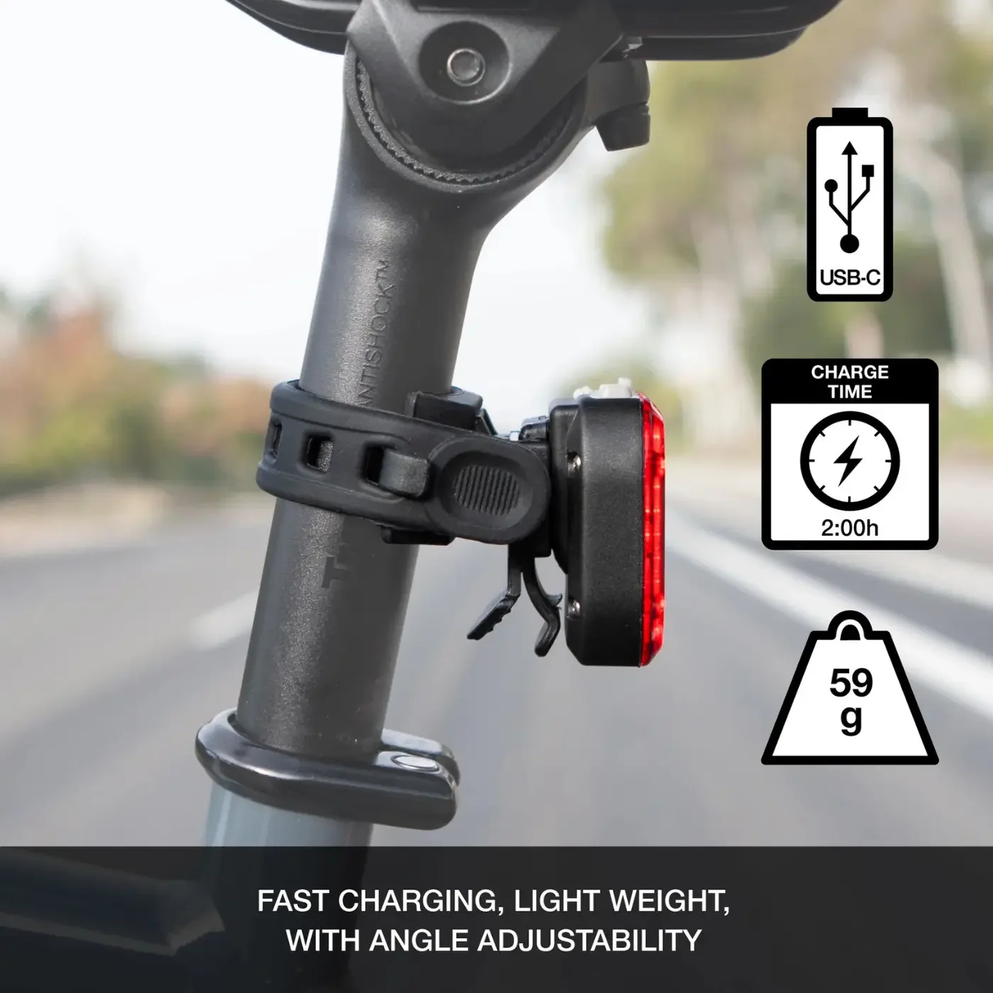 NiteRider Vmax+180 Alto Taillight - w/ Brake Sensing Technology - Image 3