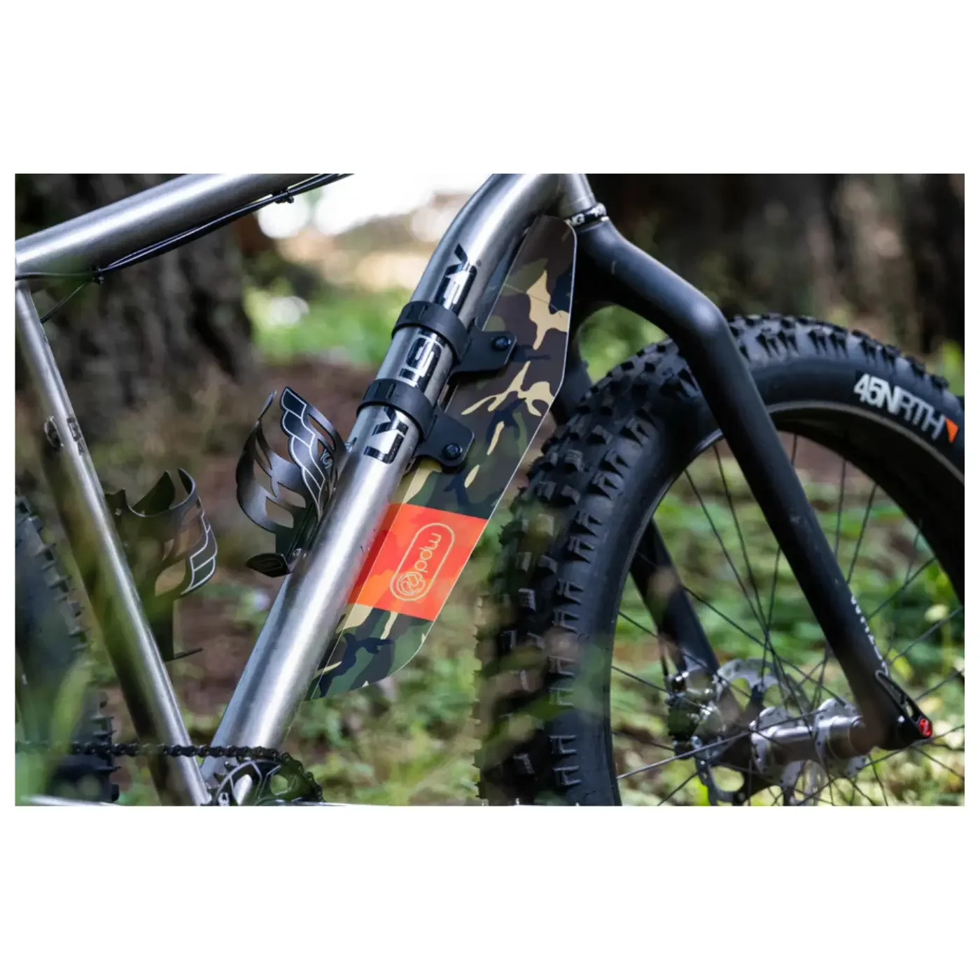 PDW Mud Shovel 6.5 Fender - Front | Black Geo - Image 2