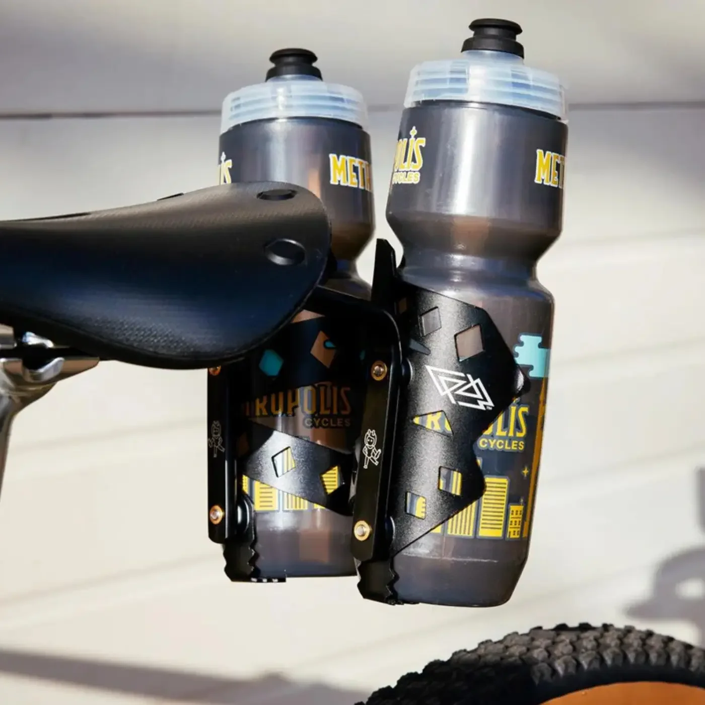PDW Twinsies Dual Bottle Cage Holder - Image 3