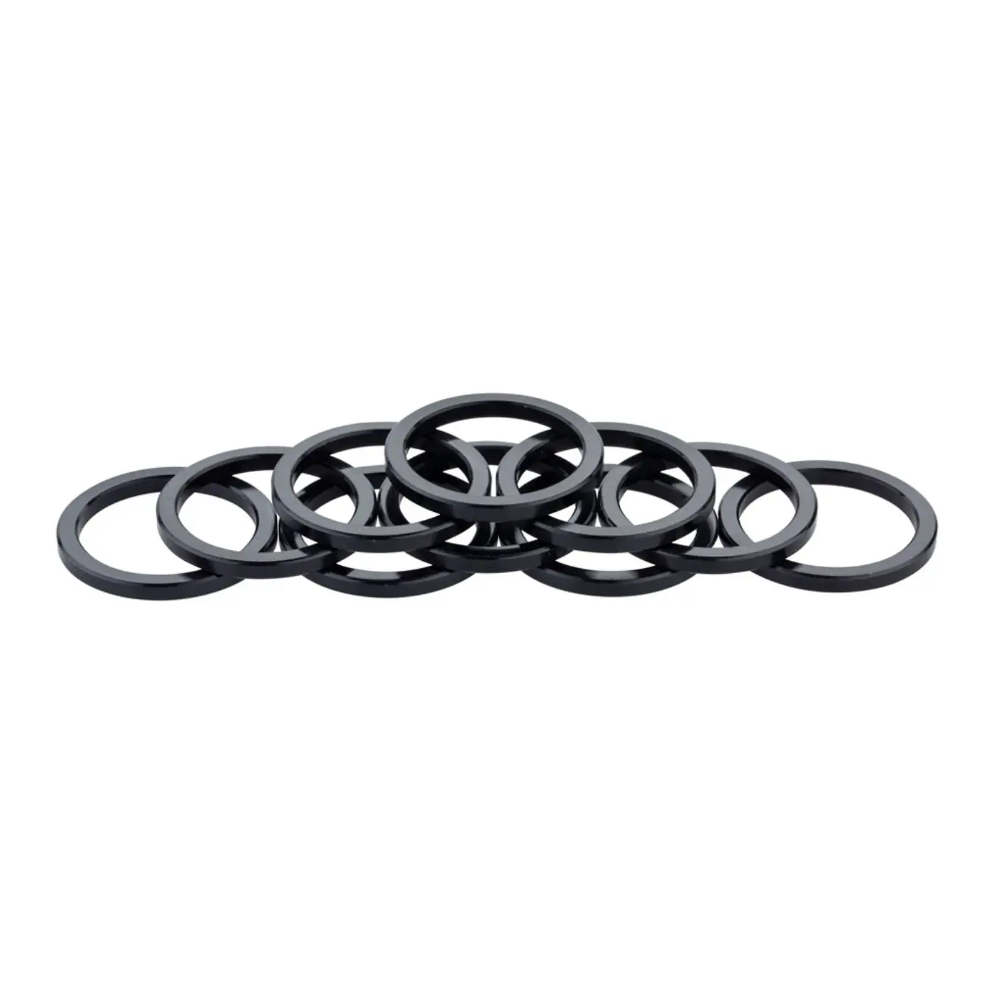 Problem Solvers Headset Stack Spacer - 25.4 | 3mm | Black Aluminum