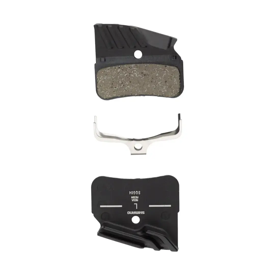 Shimano N03A-RF Disc Brake Pad and Spring - Resin | Finned | One Pair
