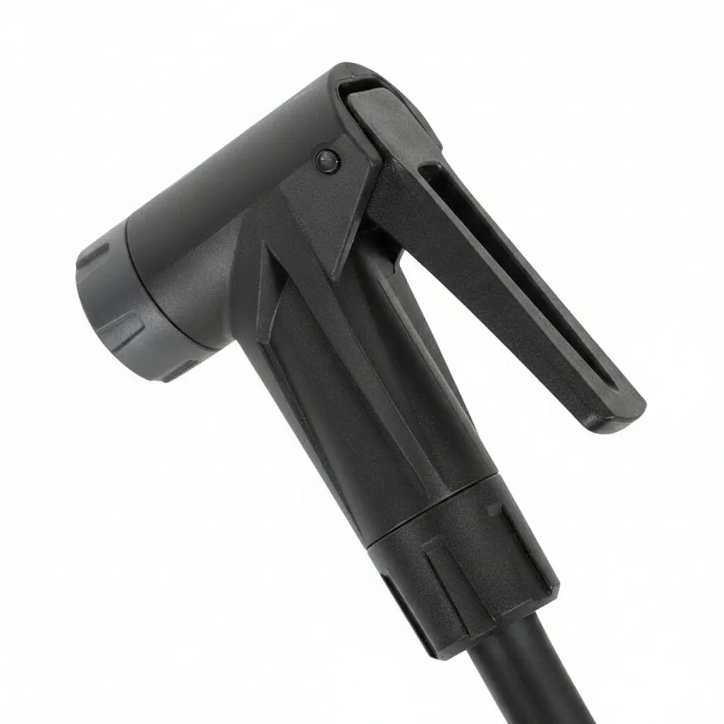 Topeak JoeBlow Roadie EX Floor Pump - Black/Blue - Image 3