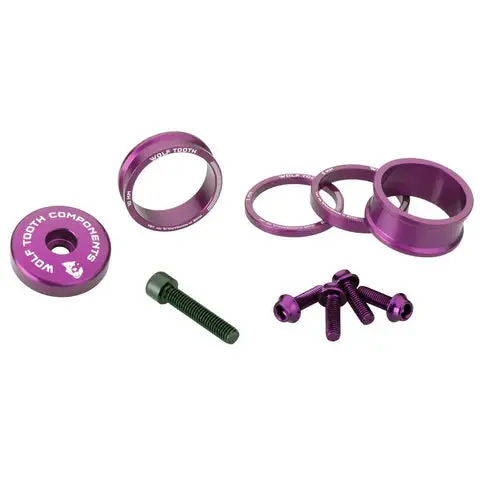 Wolf Tooth Anodized Headset Spacer Kit - Image 2