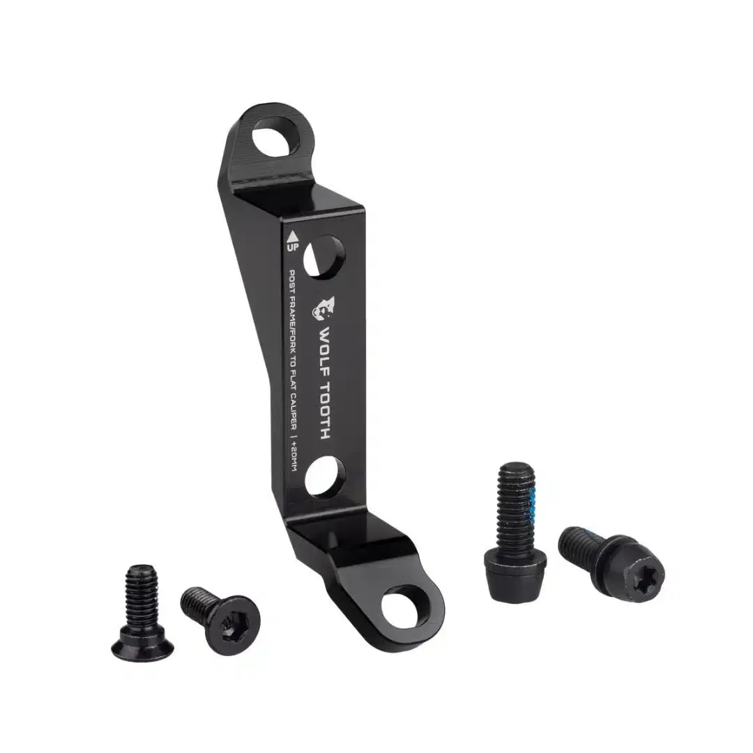 Wolf Tooth Disc Brake Adapter - Post to Flat Mount | +20mm